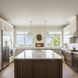 Rhythm LED 15.7 inch Brushed Gold Pendant Ceiling Light
