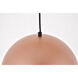 Circa 1 Light 11.5 inch Honey Gold Pendant Ceiling Light