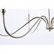 Rohan 6 Light 42 inch Polished Nickel Chandelier Ceiling Light