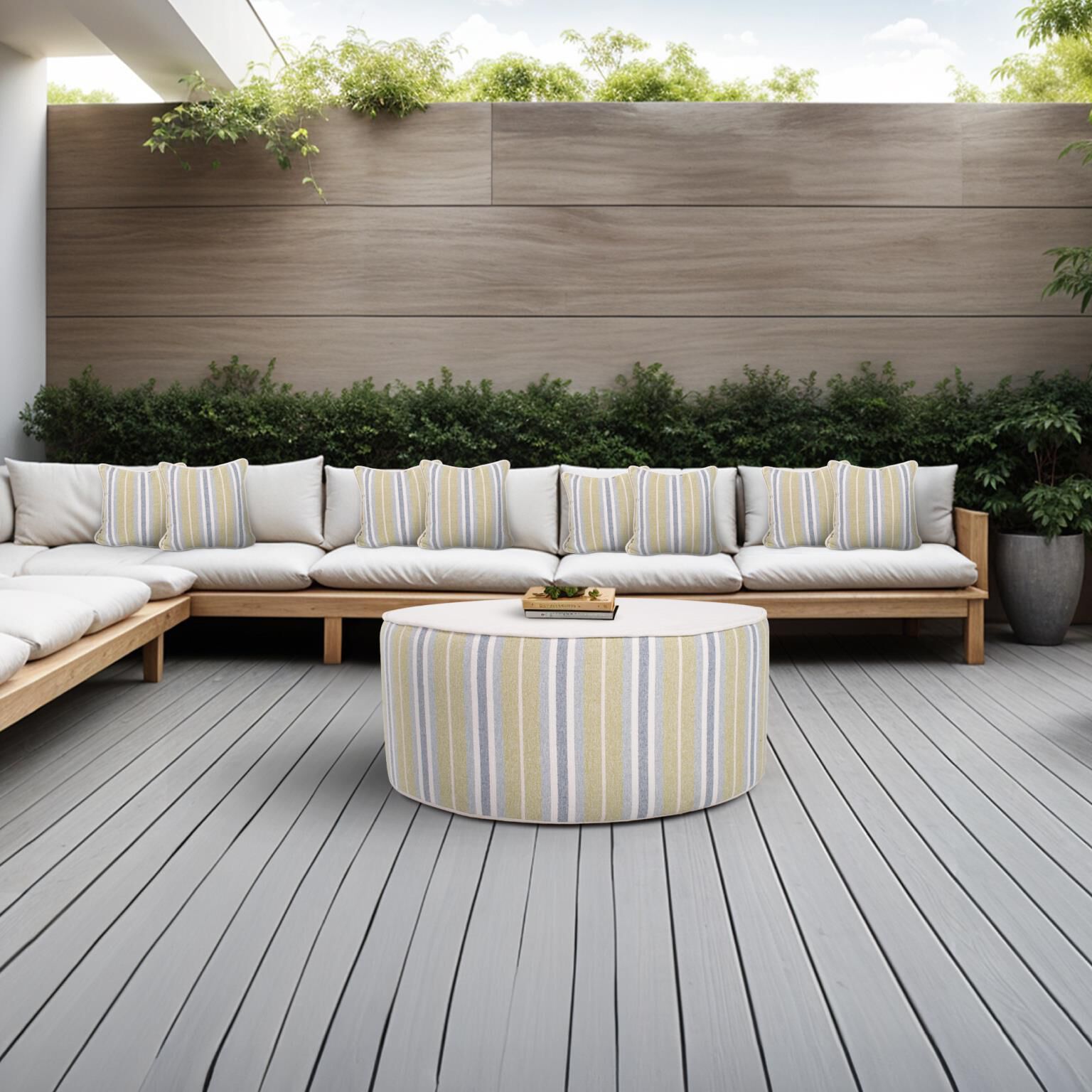 Dune Universal 18 inch Moss Outdoor Ottoman