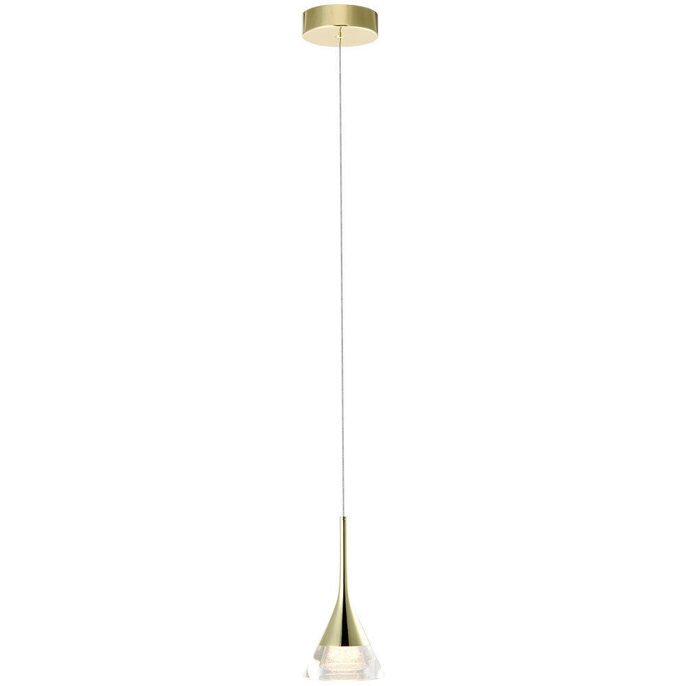 Artisan Collection/AMALFI Series 4.75 inch Gold Pendant Ceiling Light