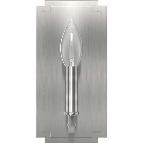 Zoanne 1 Light 5.25 inch Brushed Nickel Wall Sconce Wall Light