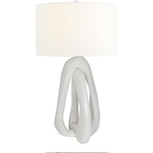 Terrene 34.25 inch 150.00 watt Powdered Enamel Table Lamp Portable Light