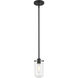 Delaney 1 Light 4 inch Matte Black Pendant Ceiling Light