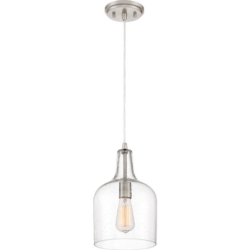 Piccolo 1 Light 8 inch Brushed Nickel Mini Pendant Ceiling Light