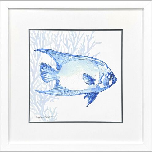 Indigo Ocean Blue Framed Art