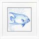 Indigo Ocean Blue Framed Art
