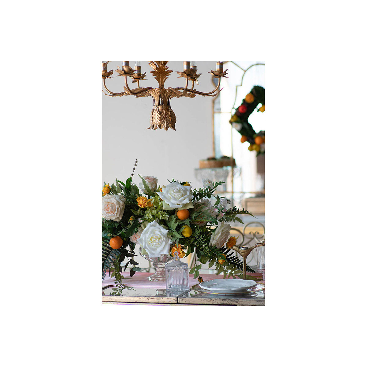 Rose Cream Floral Décor