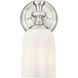Orion 1 Light 4.75 inch Brushed Nickel Wall Sconce Wall Light