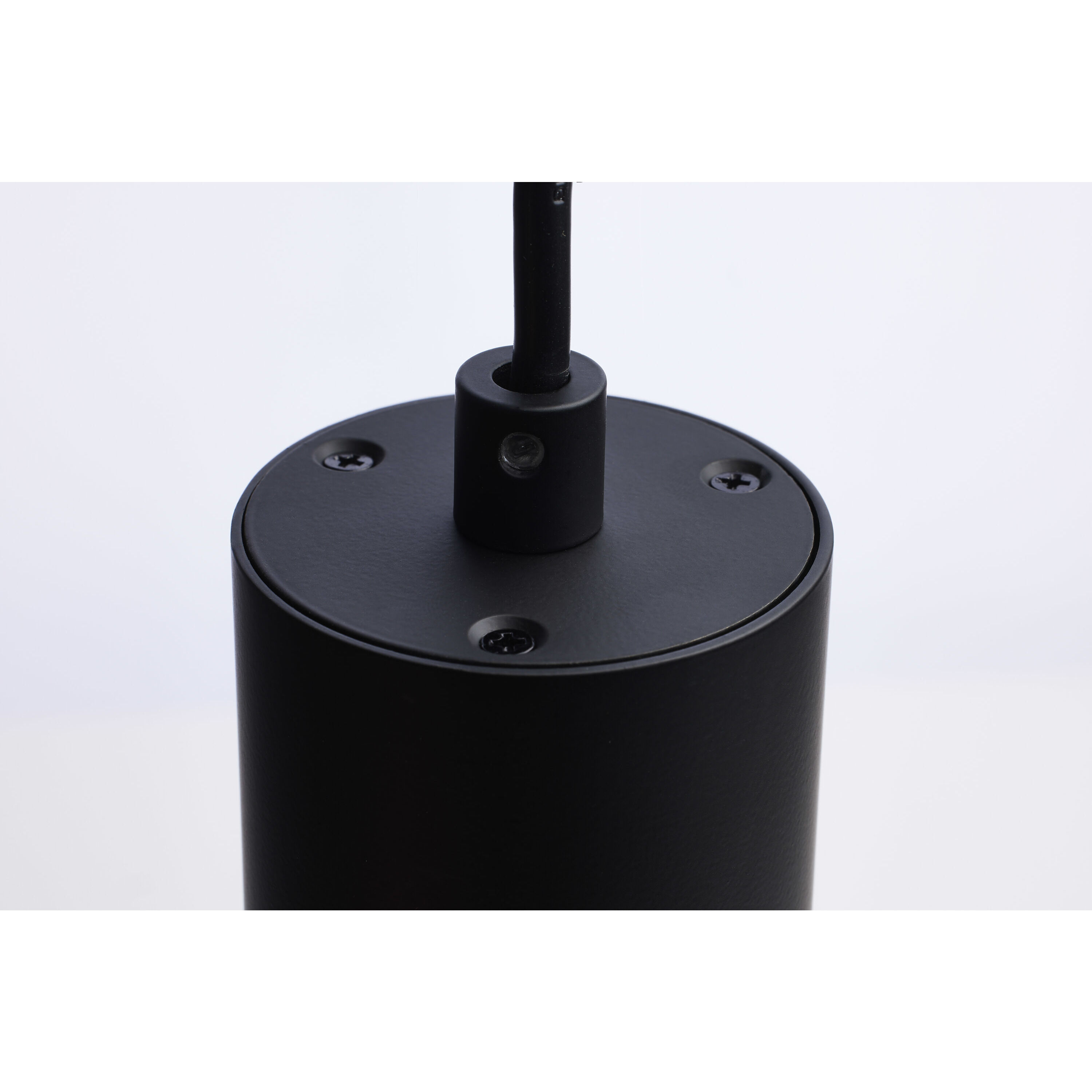 Century LED 2.56 inch Matte Black and Brushed Brass Pendant Ceiling Light