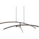 Sway 3 Light 4.3 inch Black Pendant Ceiling Light