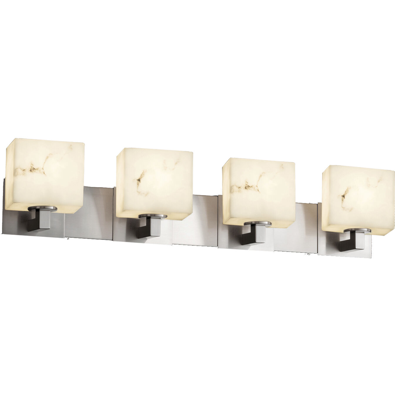 Lumenaria 4 Light 35.25 inch Bathroom Vanity Light