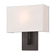 Hayworth 1 Light 11 inch Bronze ADA ADA Wall Sconce Wall Light