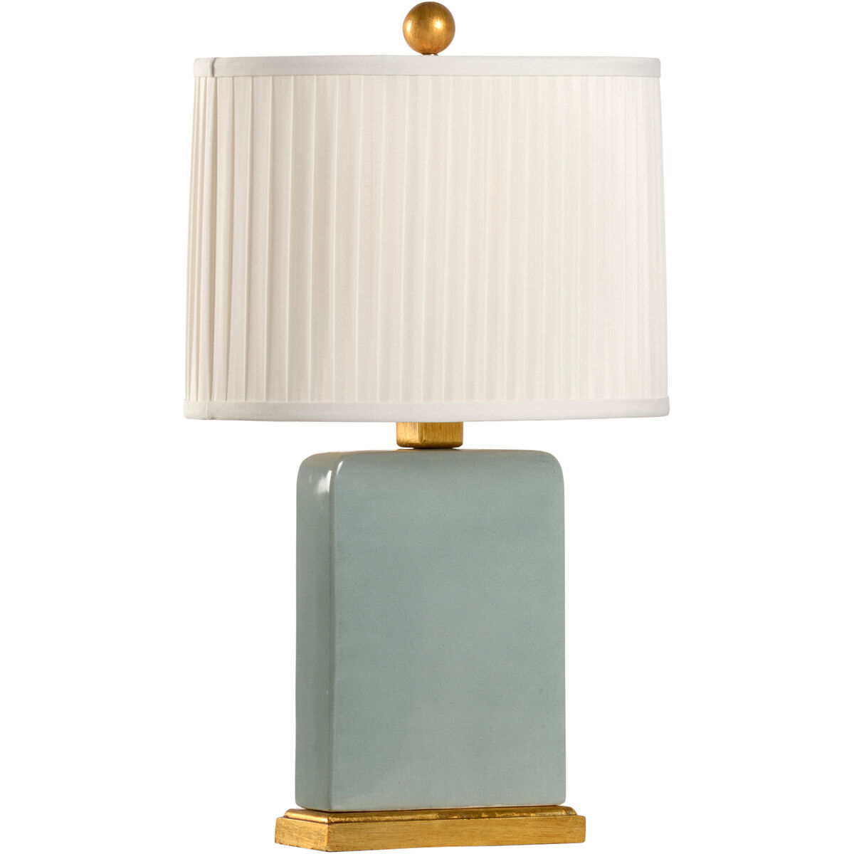 Gray and gold table lamp best sale