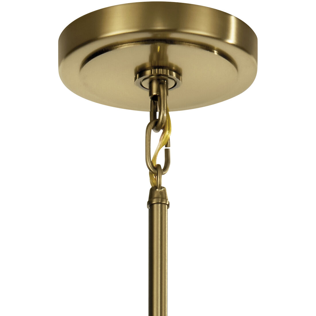 Eastmont 5 Light 31.5 inch Brushed Brass Chandelier Ceiling Light, Large