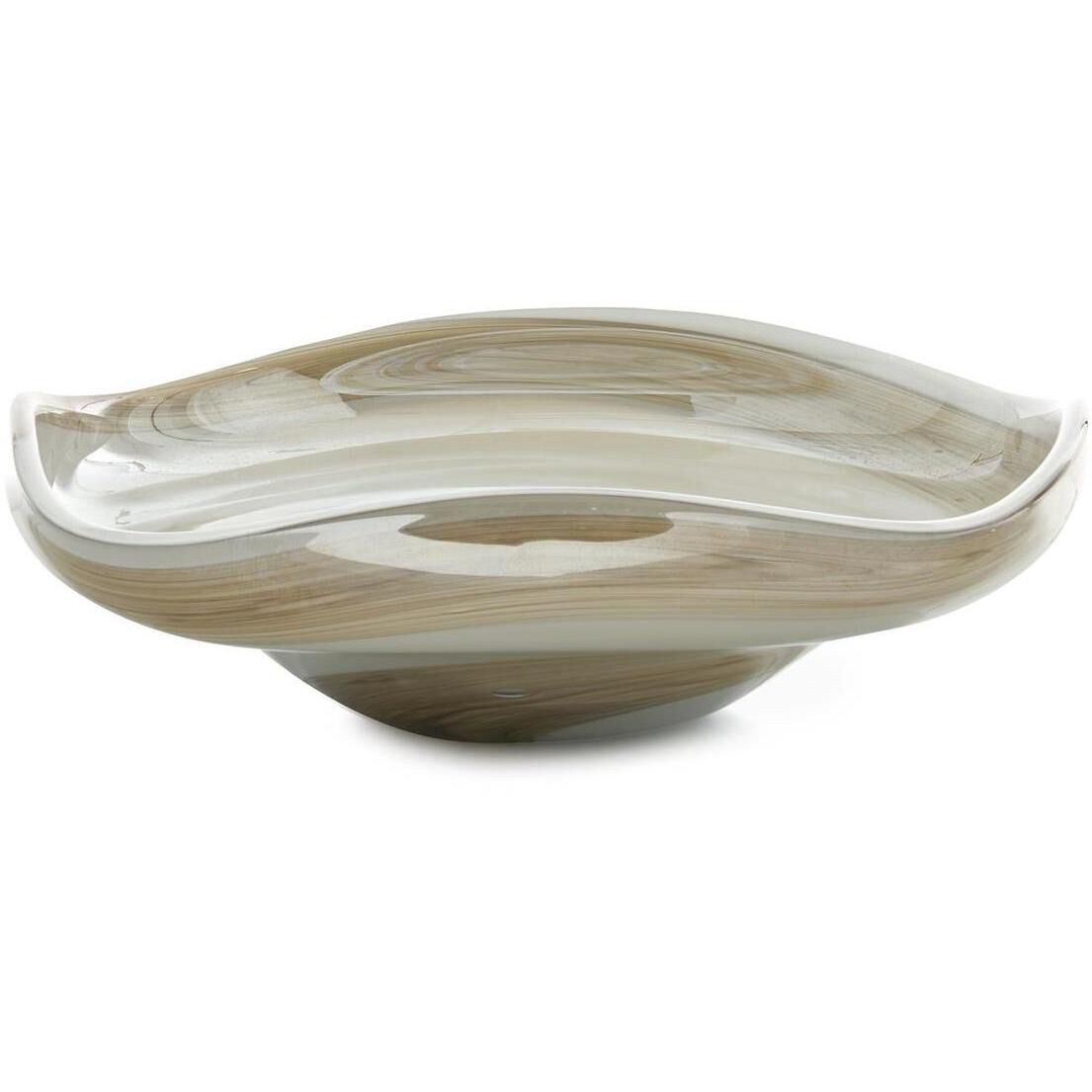 Mocha Swirl 16 X 4.5 inch Bowl