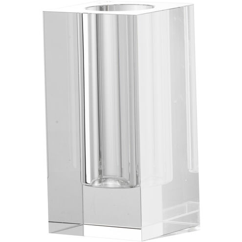 Transparent 7.9 X 3.9 inch Vase in Clear