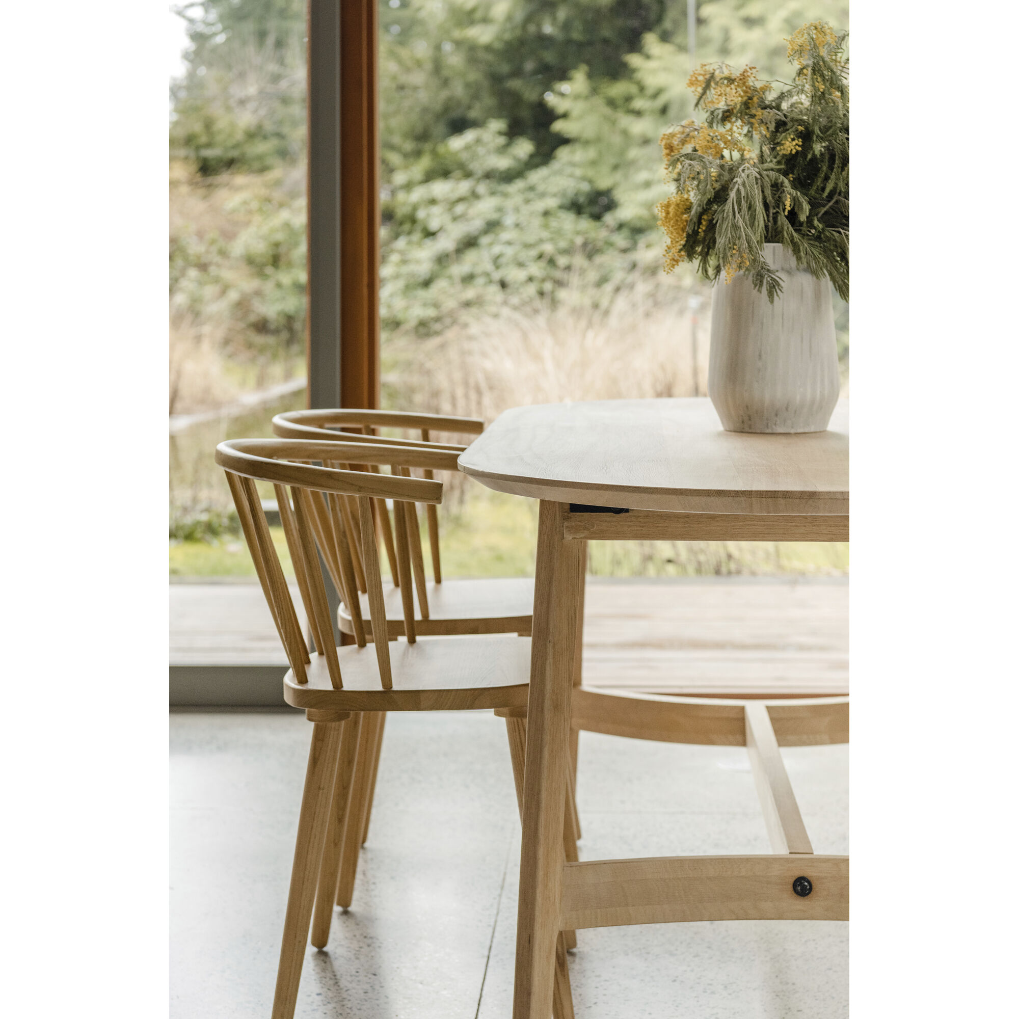 Norman Natural Dining Chair, Set of 2