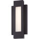 Insert LED 5.25 inch Pebble Bronze ADA Wall Sconce Wall Light, Outdoor