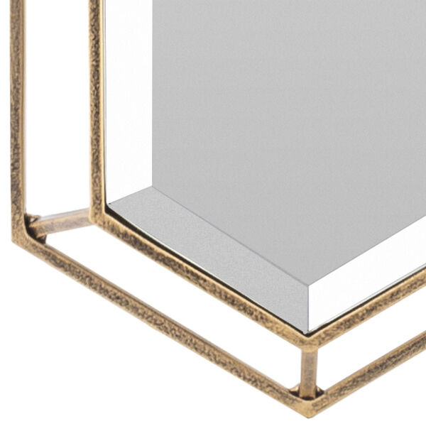 Alpenglow 35.5 X 7.5 inch Light Grey Mirror