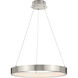 Inverse LED LED 20 inch Brushed Nickel Pendant Ceiling Light, Progress LED