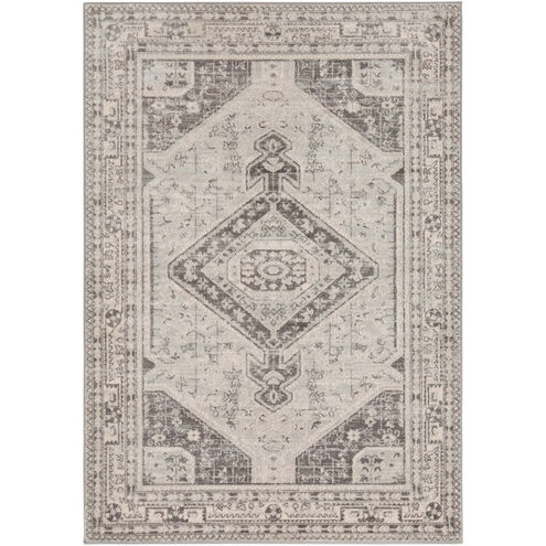 Pia 87 X 63 inch Light Gray/Medium Gray/Khaki Rugs