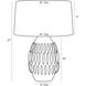 Pawnee 27 inch 150.00 watt Laurel Reactive Lamp Portable Light