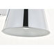 Nota 1 Light 8 inch Chrome Wall Sconce Wall Light