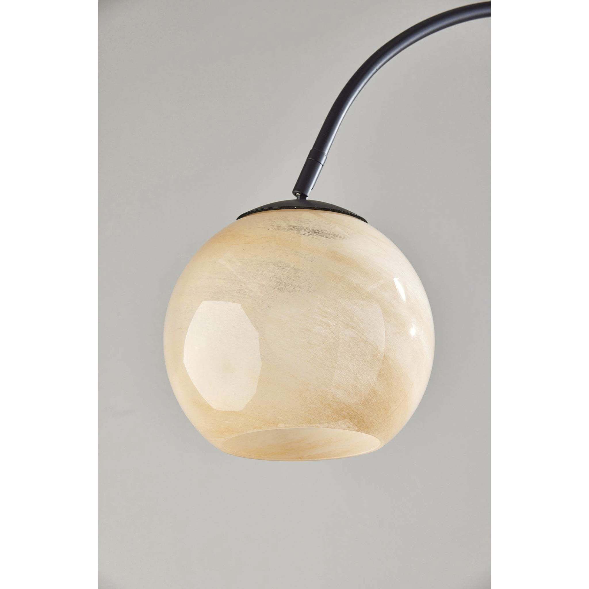 Nolan 71.5 inch 60.00 watt Black Arc Floor Lamp Portable Light