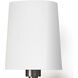 Legend 1 Light 6 inch Oil Rubbed Bronze Wall Sconce Wall Light, Single