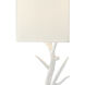 Baneberry 1 Light 8 inch Gesso White Wall Sconce Wall Light, Right