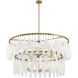 Willow 14 Light 45 inch Legacy Brass Pendant Ceiling Light