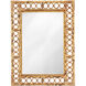 Marche 40 X 30 inch Natural Bamboo Mirror, Inline