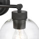 Jonatan 2 Light 16 inch Matte Black Vanity Light Wall Light