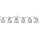 Analia 5 Light 45.75 inch Chrome Vanity Wall Light