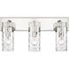 Fontaine 3 Light 24 inch Polished Nickel Vanity Wall Light