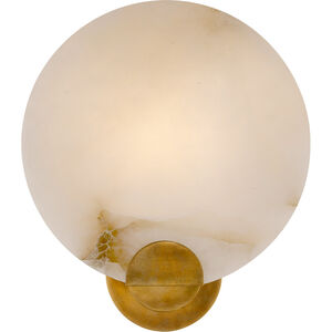 AERIN Iveala 1 Light 10.5 inch Hand-Rubbed Antique Brass Single Sconce Wall Light