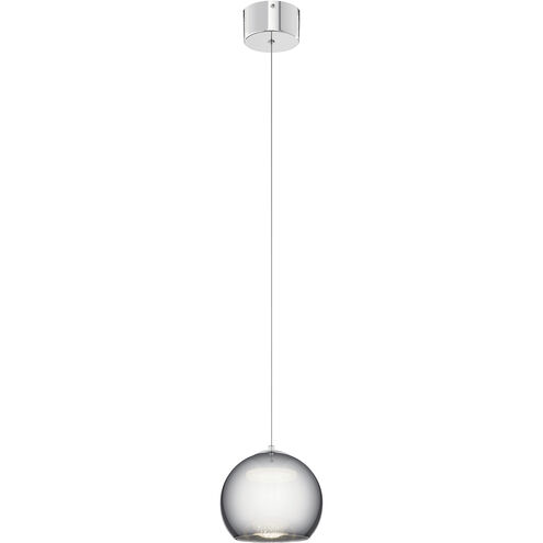 Rendo LED 7.75 inch Chrome Mini Pendant Ceiling Light