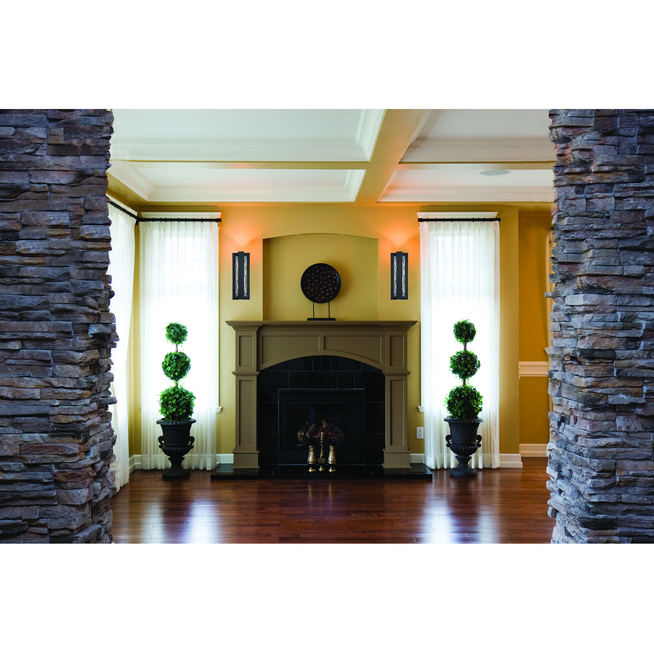 Lucas LED 6 inch Aged Bronze Wall Sconce Wall Light