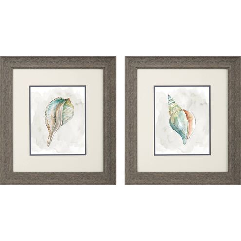 Waterside Collection Blue Framed Art
