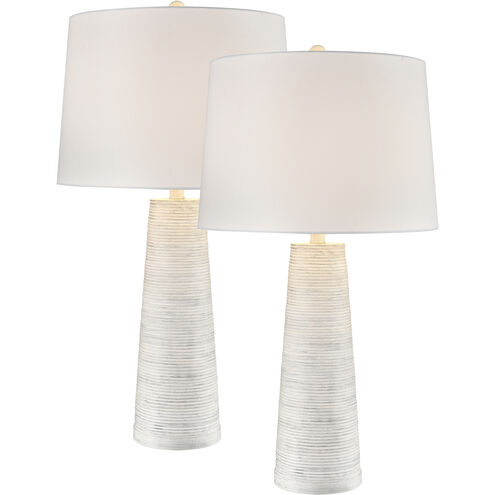 Kent 31 inch 150 watt Light Gray Table Lamp Portable Light