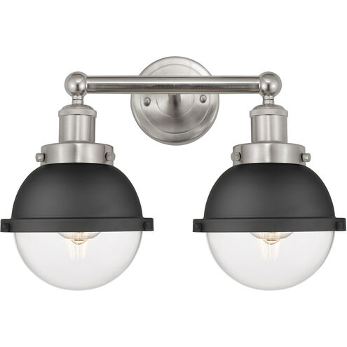 Hampden 2 Light 16.25 inch Brushed Satin Nickel Bath Vanity Light Wall Light