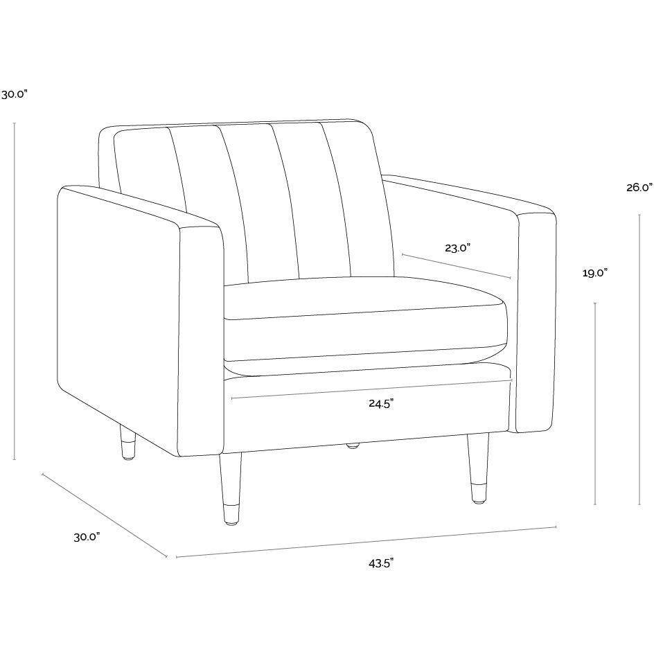 Yosi Moss Green Armchair
