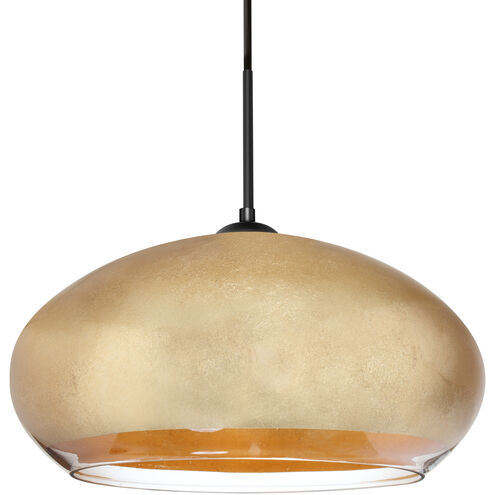 Brio 14 LED Black Cord Pendant Ceiling Light