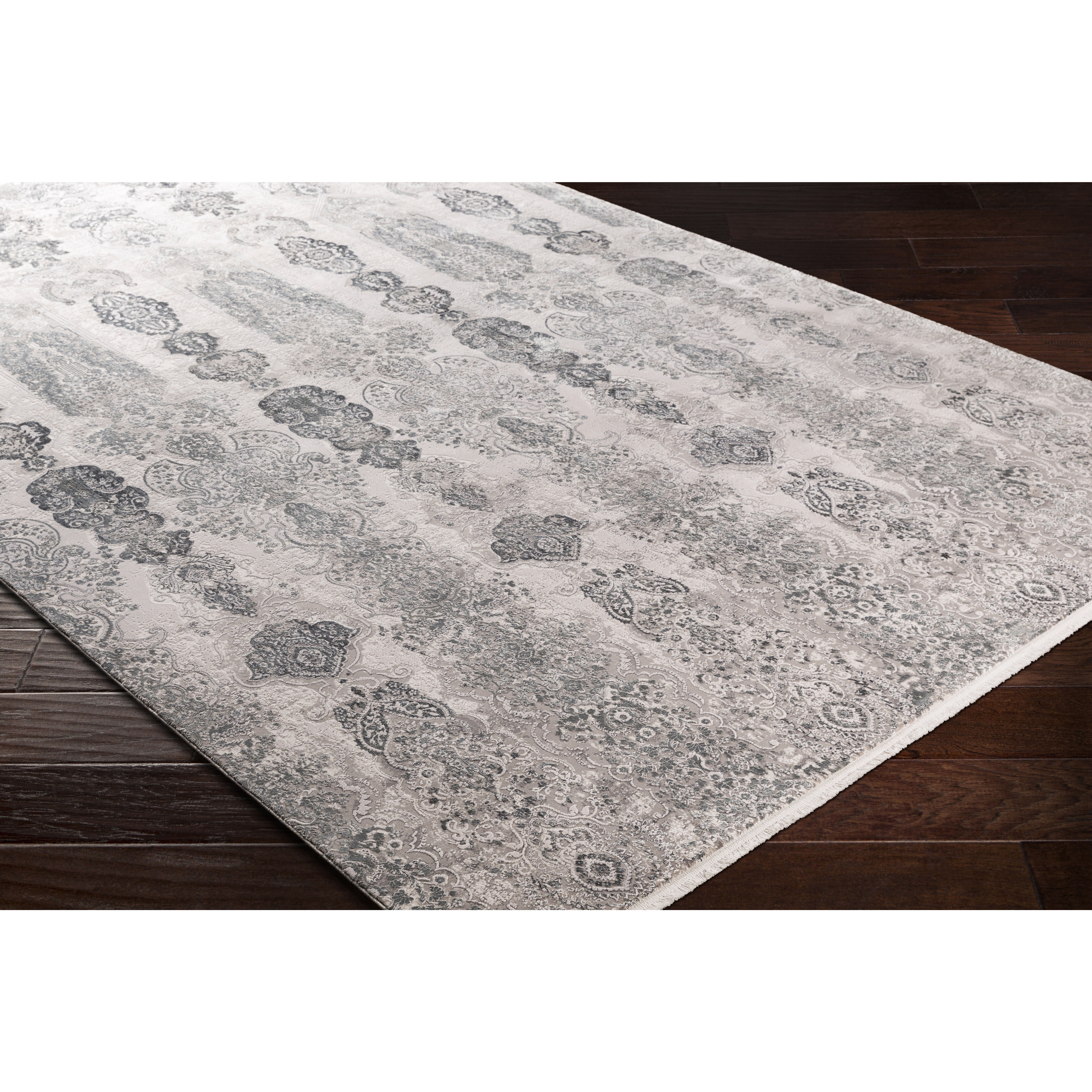 Solar 180 X 144 inch Gray Rug in 12 x 15, Rectangle