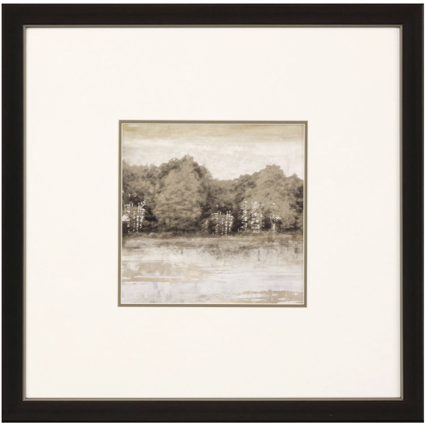 Autumnal Glade Neutral and Brown Framed Art, Propac