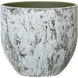 Cameron Hand Painted and Dirty Green Planter Pot