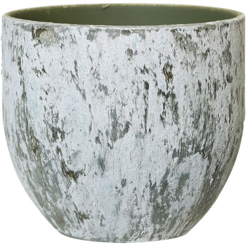 Cameron Hand Painted and Dirty Green Planter Pot