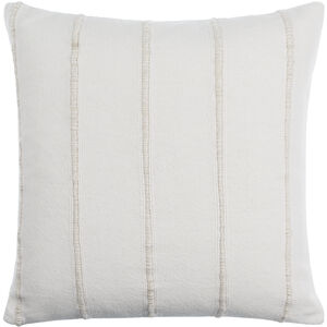Charleston 20 X 20 inch Ivory Accent Pillow
