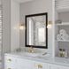 Huntley LED 7 inch Natural Brass Bathroom Light Wall Light